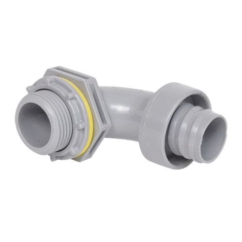 DiversiTech® 750-SLTC9075 Liquid Tight Conduit Connector, 34 in Trade, PVC