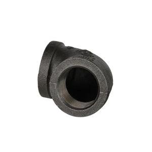 DiversiTech&reg; BPF-03 90 deg Elbow, 1 in Female Threaded x 1 in Female Threaded, Iron, Black