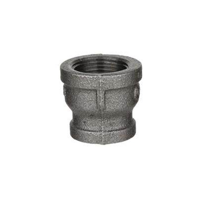 DiversiTech® BPF-12 Reducer Coupling, 1 in Female Threaded x 3/4 in Female Threaded, Iron, Black