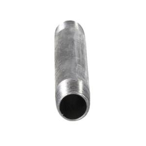 DiversiTech® BPN Series BPN-10 Pipe Nipple, 1/2 in Male Threaded x 1/2 in Male Threaded, 5-1/2 in, Iron, Black, SCH 40