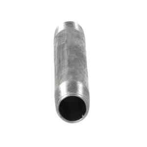 DiversiTech® BPN Series BPN-10 Pipe Nipple, 1/2 in Male Threaded x 1/2 in Male Threaded, 5-1/2 in, Iron, Black, SCH 40