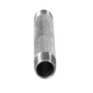 DiversiTech® BPN Series BPN-11 Pipe Nipple, 1/2 in Male Threaded x 1/2 in Male Threaded, 6 in, Iron, Black, SCH 40
