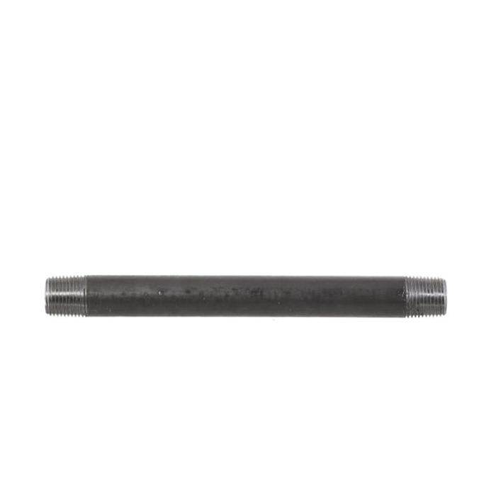 DiversiTech&reg; BPN Series BPN-13 Pipe Nipple, 1/2 in Male Threaded x 1/2 in Male Threaded, 8 in, Iron, Black, SCH 40