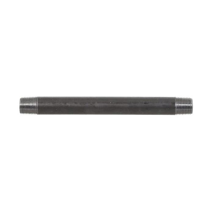 DiversiTech&reg; BPN Series BPN-13 Pipe Nipple, 1/2 in Male Threaded x 1/2 in Male Threaded, 8 in, Iron, Black, SCH 40