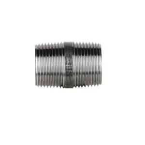 DiversiTech® BPN Series BPN-19 Pipe Nipple, 3/4 in Male Threaded x 3/4 in Male Threaded, 1-1/2 in, Iron, Black, SCH 40