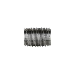 DiversiTech&reg; BPN Series BPN-1 Pipe Nipple, 1/2 in Male Threaded x 1/2 in Male Threaded, 1-1/8 in, Iron, Black, SCH 40