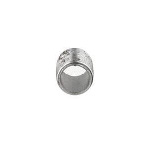 DiversiTech&reg; BPN Series BPN-1 Pipe Nipple, 1/2 in Male Threaded x 1/2 in Male Threaded, 1-1/8 in, Iron, Black, SCH 40