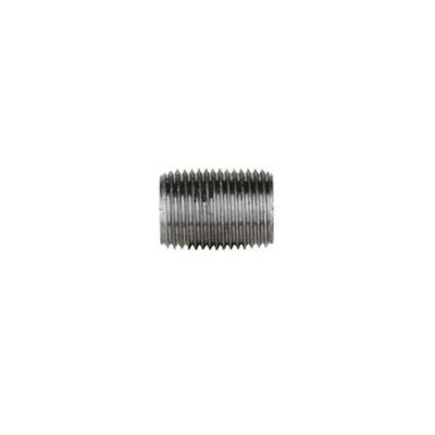 DiversiTech&reg; BPN Series BPN-1 Pipe Nipple, 1/2 in Male Threaded x 1/2 in Male Threaded, 1-1/8 in, Iron, Black, SCH 40