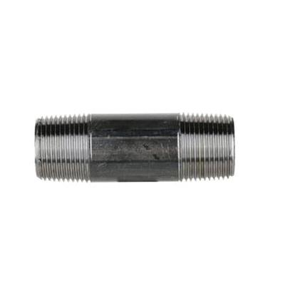 DiversiTech&reg; BPN Series BPN-22 Pipe Nipple, 3/4 in Male Threaded x 3/4 in Male Threaded, 3 in, Iron, Black, SCH 40