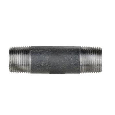 DiversiTech&reg; BPN Series BPN-23 Pipe Nipple, 3/4 in Male Threaded x 3/4 in Male Threaded, 3-1/2 in, Iron, Black, SCH 40