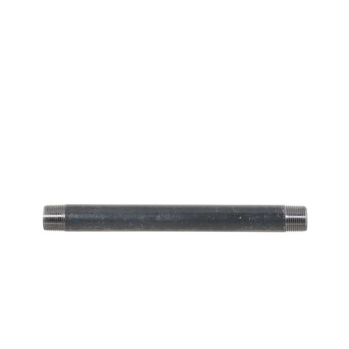 DiversiTech&reg; BPN Series BPN-32 Pipe Nipple, 3/4 in Male Threaded x 3/4 in Male Threaded, 10 in, Iron, Black, SCH 40
