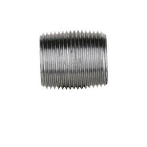 DiversiTech&reg; BPN Series BPN-35 Pipe Nipple, 1 in Male Threaded x 1 in Male Threaded, 1/2 in, Iron, Black, SCH 40