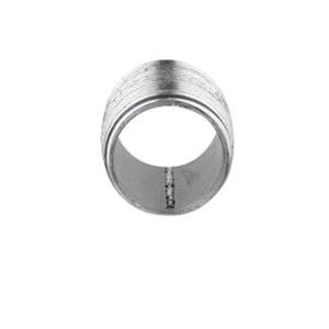 DiversiTech&reg; BPN Series BPN-35 Pipe Nipple, 1 in Male Threaded x 1 in Male Threaded, 1/2 in, Iron, Black, SCH 40