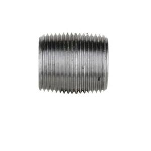DiversiTech&reg; BPN Series BPN-35 Pipe Nipple, 1 in Male Threaded x 1 in Male Threaded, 1/2 in, Iron, Black, SCH 40