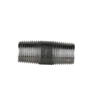 DiversiTech&reg; BPN Series BPN-3 Pipe Nipple, 1/2 in Male Threaded x 1/2 in Male Threaded, 2 in, Iron, Black, SCH 40