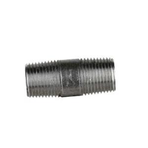 DiversiTech&reg; BPN Series BPN-3 Pipe Nipple, 1/2 in Male Threaded x 1/2 in Male Threaded, 2 in, Iron, Black, SCH 40