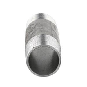 DiversiTech® BPN Series BPN-41 Pipe Nipple, 1 in Male Threaded x 1 in Male Threaded, 4 in, Iron, Black, SCH 40