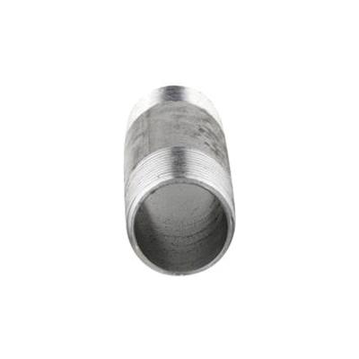 DiversiTech® BPN Series BPN-41 Pipe Nipple, 1 in Male Threaded x 1 in Male Threaded, 4 in, Iron, Black, SCH 40