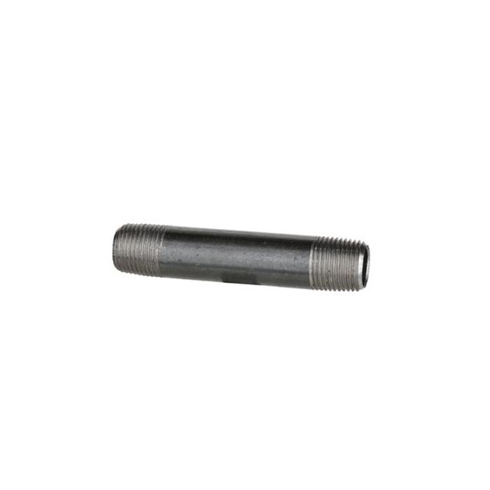 DiversiTech&reg; BPN Series BPN-7 Pipe Nipple, 1/2 in Male Threaded x 1/2 in Male Threaded, 4 in, Iron, Black, SCH 40