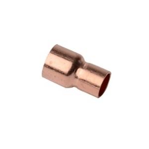 DiversiTech&reg; C165-0032 Reducing Coupling With Stop, 1/2 in C x 3/8 in C, Copper