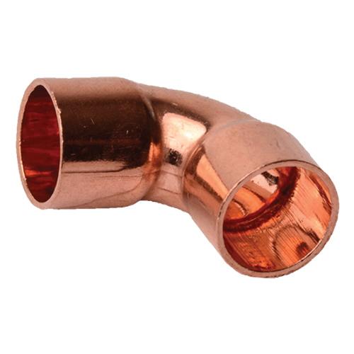 DiversiTech&reg; C235-0215 90 deg Elbow, 1-1/4 in C x 1-1/4 in C, Copper