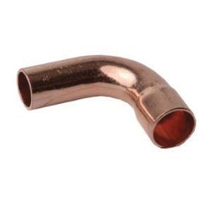 DiversiTech&reg; C272-0002 90 deg Long Turn Street Elbow, 3/8 in Fitting x 3/8 in C, Copper