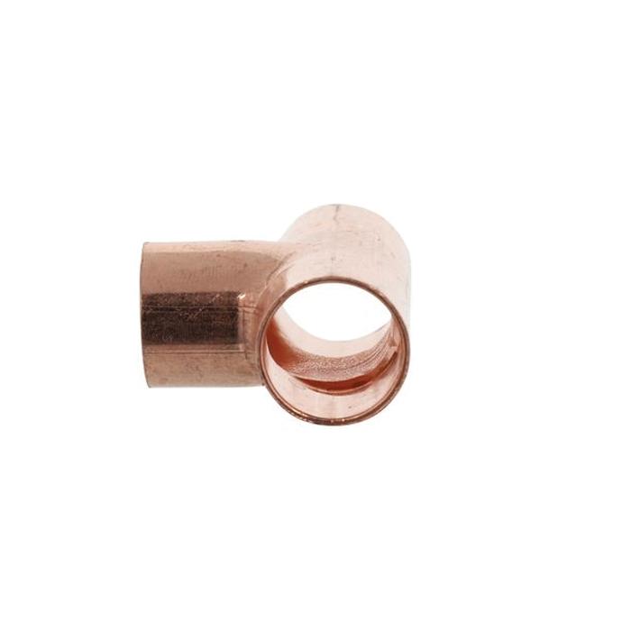 DiversiTech® C460-0025 Tee, 1/2 in ID x 3/4 in OD C x 1/2 in ID x 3/4 in OD C x 1/2 in ID x 3/4 in OD C, Copper
