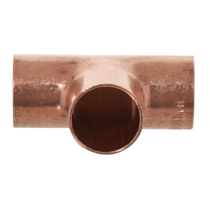 DiversiTech® C460-0050 Tee, 1/2 in ID x 5/8 in OD C x 1/2 in ID x 5/8 in OD C x 1/2 in ID x 5/8 in OD C, Copper