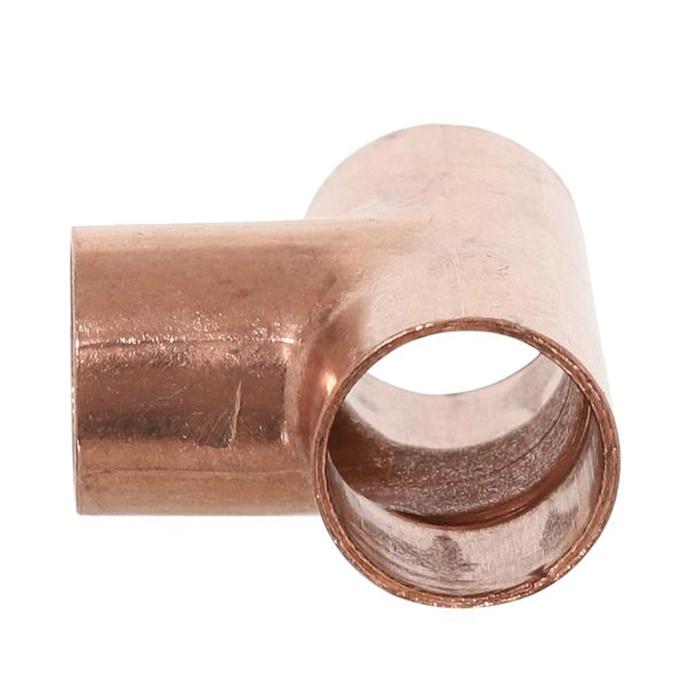 DiversiTech® C460-0050 Tee, 1/2 in ID x 5/8 in OD C x 1/2 in ID x 5/8 in OD C x 1/2 in ID x 5/8 in OD C, Copper