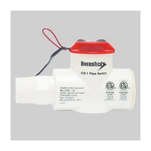 DiversiTech&reg; CS-1-BULK50 Pipe Mounted Tee Switch, For Use With: Horizontal and Vertical Drain Lines