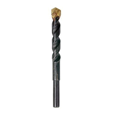 Dottie® MD2 Masonry Drill Bit, 1/4 in Drill, 2-3/4 in L Flute, Straight Shank, 4 in OAL, Carbon Steel/Tungsten Carbide