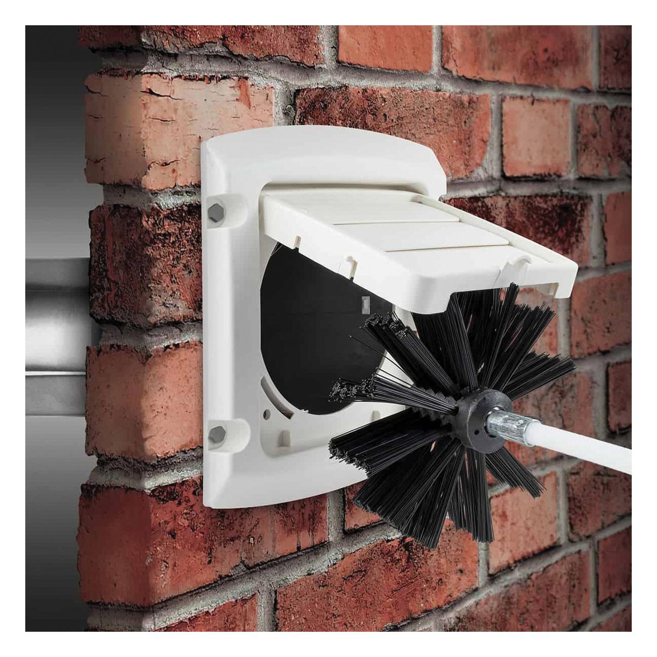 Dundas Jafine EzAccess™ BHLH4WZW Exhaust Hood, 4 in Tail, 6-1/2 in W, 6-3/4 in H, Polypropylene