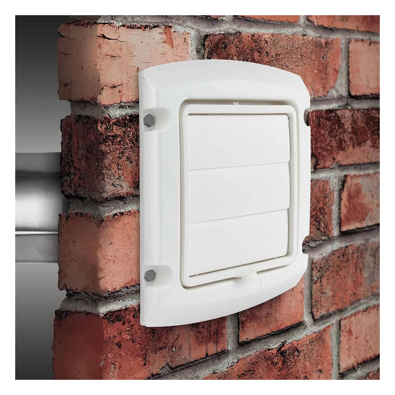 Dundas Jafine EzAccess™ BHLH4WZW Exhaust Hood, 4 in Tail, 6-1/2 in W, 6-3/4 in H, Polypropylene thumbnail 3