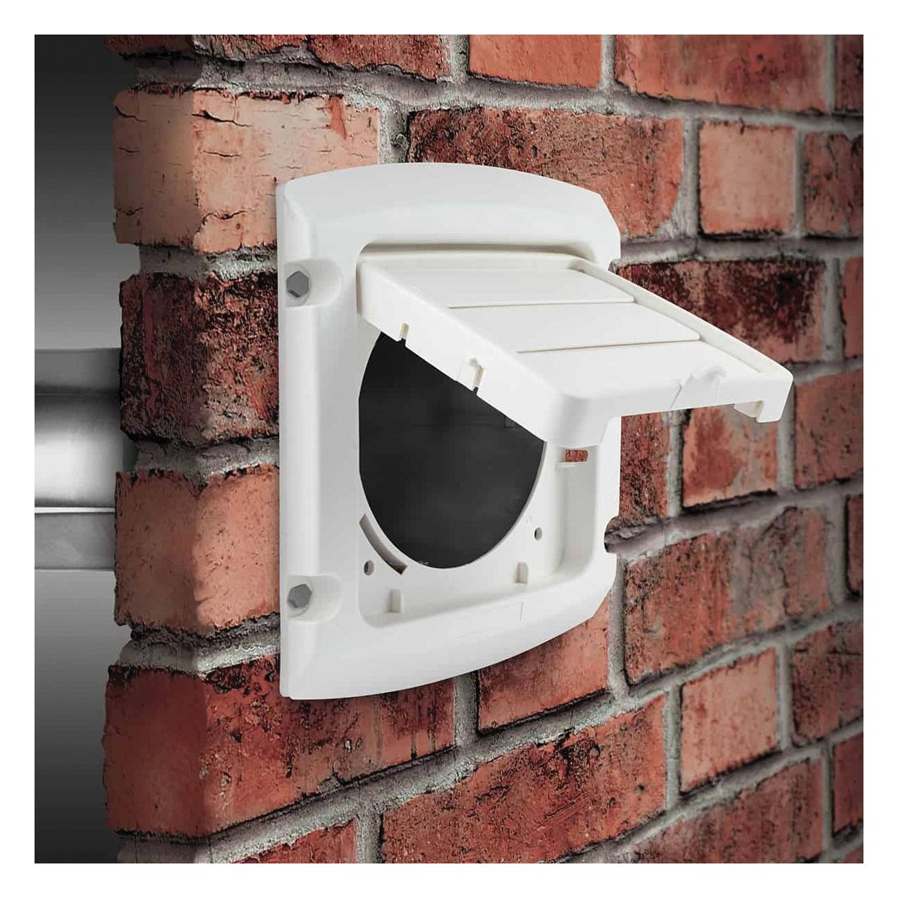 Dundas Jafine EzAccess™ BHLH4WZW Exhaust Hood, 4 in Tail, 6-1/2 in W, 6-3/4 in H, Polypropylene thumbnail 2
