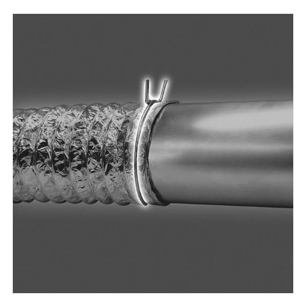 Dundas Jafine TC4 Metal Tension Clamp, 4 in, Galvanized, Aluminum/Steel thumbnail 2