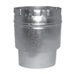 DuraVent® 12BVC Draft Hood Connector, 12 in, Aluminum, Galvanized