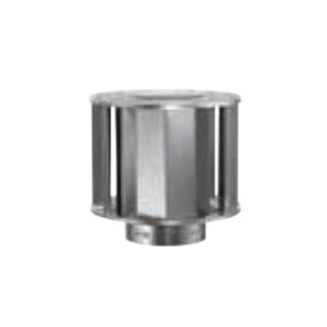 DuraVent® 10GVVT High Wind Cap, 10 in, 0.012 in Aluminum, 0.018 in Galvanized Steel, Galvanized