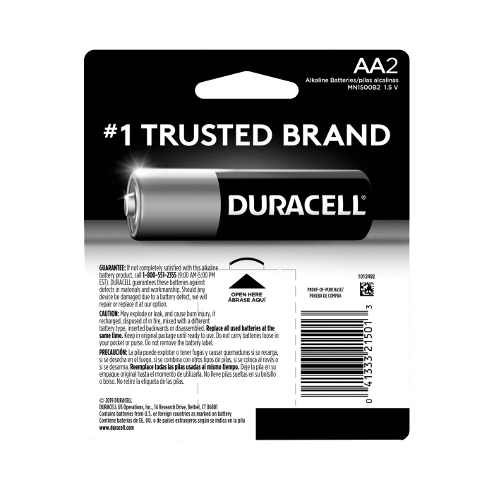 DURACELL® MN1500BKD DRCMN1500BKD-DL