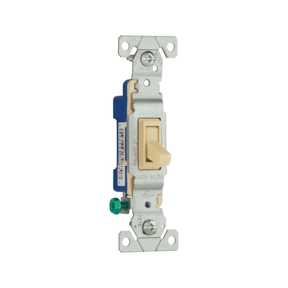 EATON 1301-7V Toggle Switch, 120 VAC, 15 A thumbnail 2