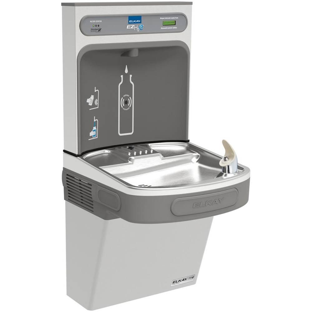Elkay® ezH2O® EZ LZSG8WSSK Bottle Filling Station, 8 gph Cooling, 1-Station, 115 V, 6 A