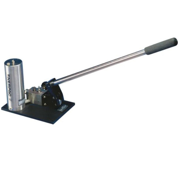 ENERPAC® 11100 Hydraulic Hand Pump, 1-Speed, 45 cu-in Reservoir, 10000 psi Max Operating Pressure