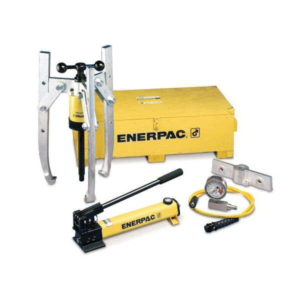 ENERPAC® BHP BHP251G Hydraulic Grip Puller Set With P392 Hand Pump, Hydraulic Power Source, 24 ton Capacity