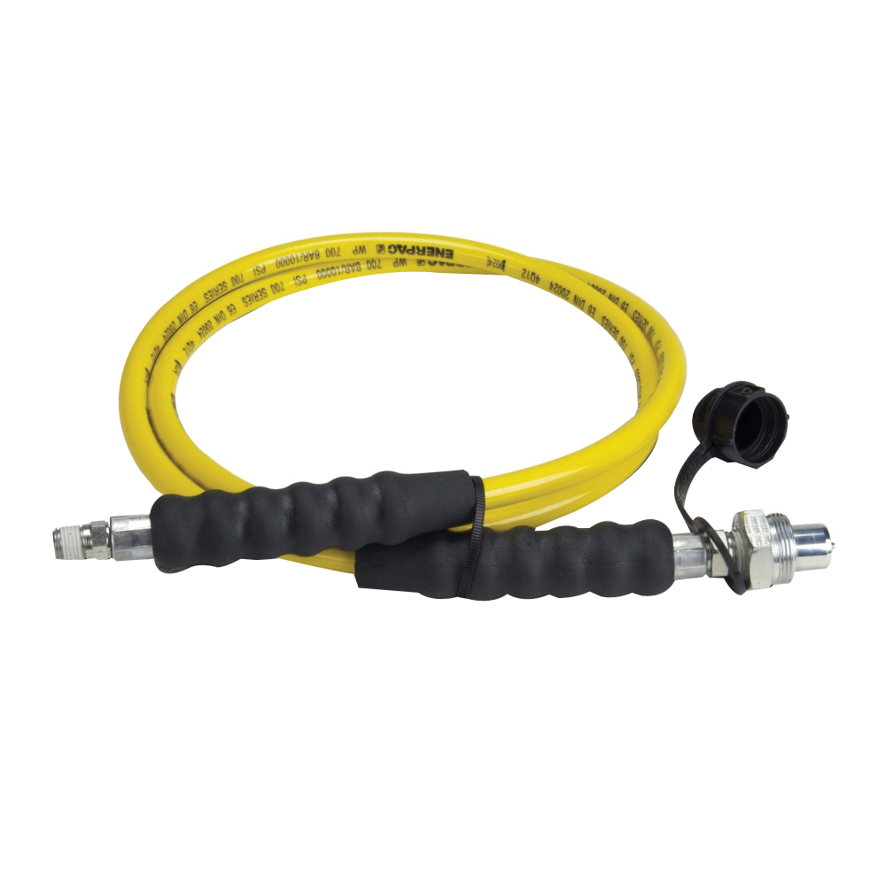 ENERPAC® H700 Series HC7206Q High Pressure Hydraulic Hose, 1/4 in Nominal, 6 ft L, 10000 psi, Thermoplastic Tube