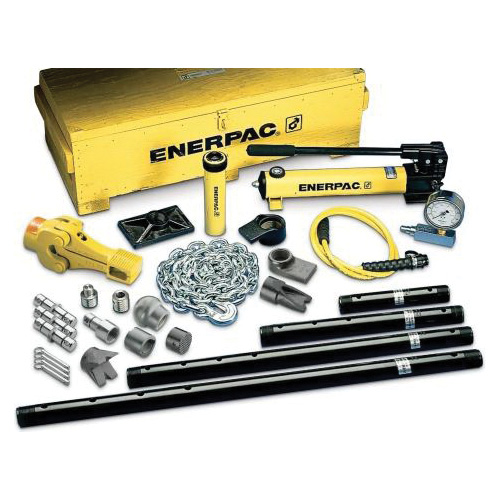 ENERPAC® MSFP10 Hydraulic Cylinder and Pump Set, 5 ton Cylinder, 5000 psi Max Operating Pressure, 6.13 in Stroke