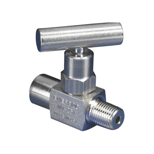 ENERPAC® NV251 Gauge Shut-Off Valve, 1/4 in Nominal, NPTF Connection, 10000 psi Pressure, Stainless Steel Body