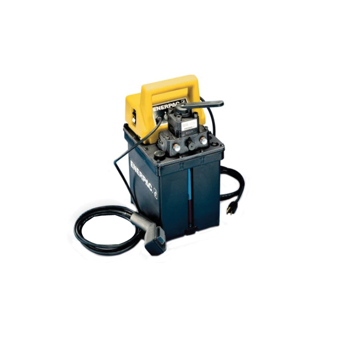 ENERPAC® PEJ PEJ1301E Hydraulic Pump, 230 V, 1 ph, 0.5 hp, 347 cu-in Reservoir, 10000 psi Max Operating Pressure