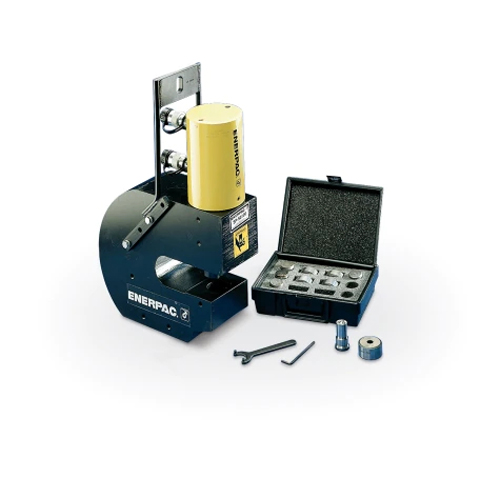 ENERPAC® SP5000E Hydraulic Punch and Die Set With Electric Pump, 50 ton Capacity, 10000 psi Operating