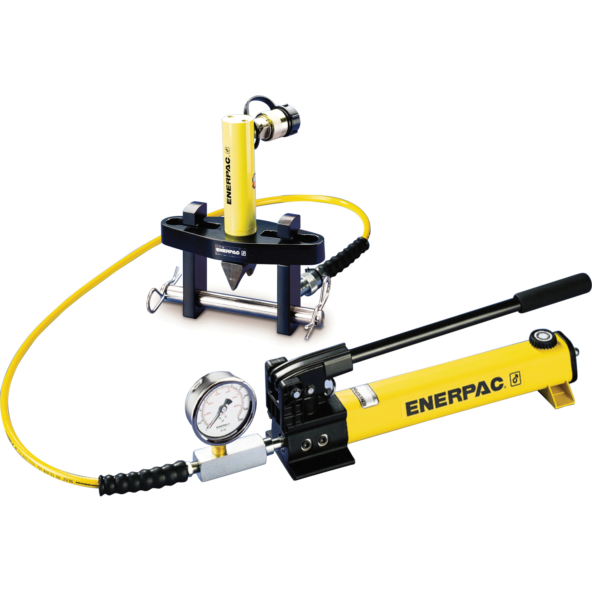 ENERPAC® STF STF56H Hydraulic Spreader Set, Hand Pump, 5 ton Nominal, 1.5 cu-in Oil Capacity, 6.1 in W Spread