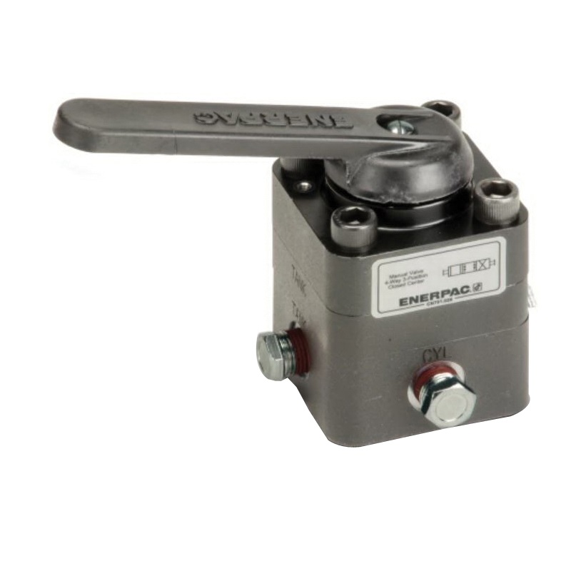 ENERPAC® VC Series VC20 Remote Mounted Manual Directional Control Valve, 3/8-18, 1/4-20 Nominal, NPTF Connection