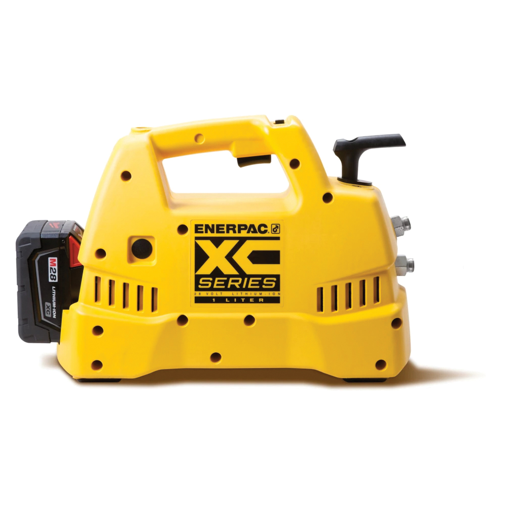 ENERPAC® XC Series XC1401MB Cordless Hydraulic Pump, Bare Tool/Kit: Kit, 1/2 hp, 60 cu-in Reservoir